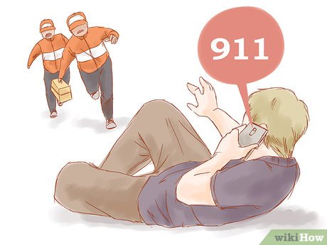 Step 1 Незамедлительно позвоните по номеру 911.