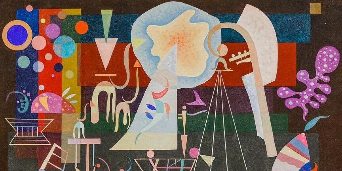 Василий Кандинский «Умиротворенные напряженности». 1937 г.